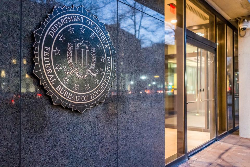 The FBI has released its first quarterly figures of 2024, which it says shows a continuation of a ‘historic decline’ in violent crime from last year (Getty Images)