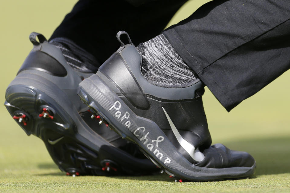 Cameron Champ honored his grandfather. (Getty)