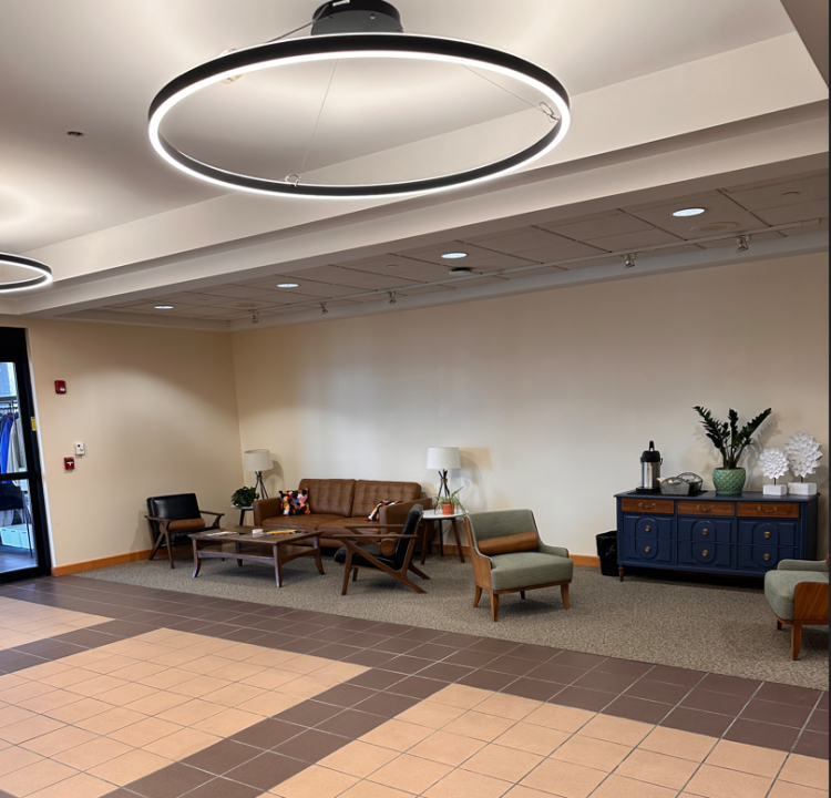 The lobby area in The Project of the Quad Cities in Moline. An open house will be held Monday, Feb. 12, from 4:30 p.m. to 6:30 p.m.