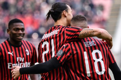 Swedish forward Zlatan Ibrahimovic's return to AC Milan has lifted the team