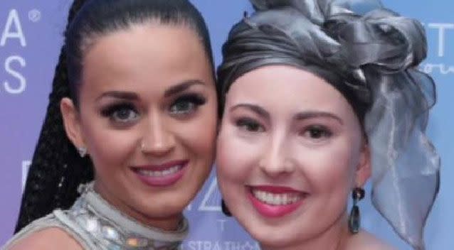 The young singer has also met Katy Perry. Source: 7 News.
