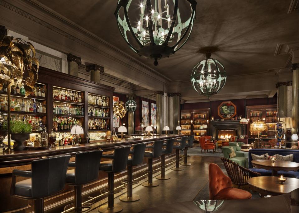 9) Scarfes Bar at Rosewood London