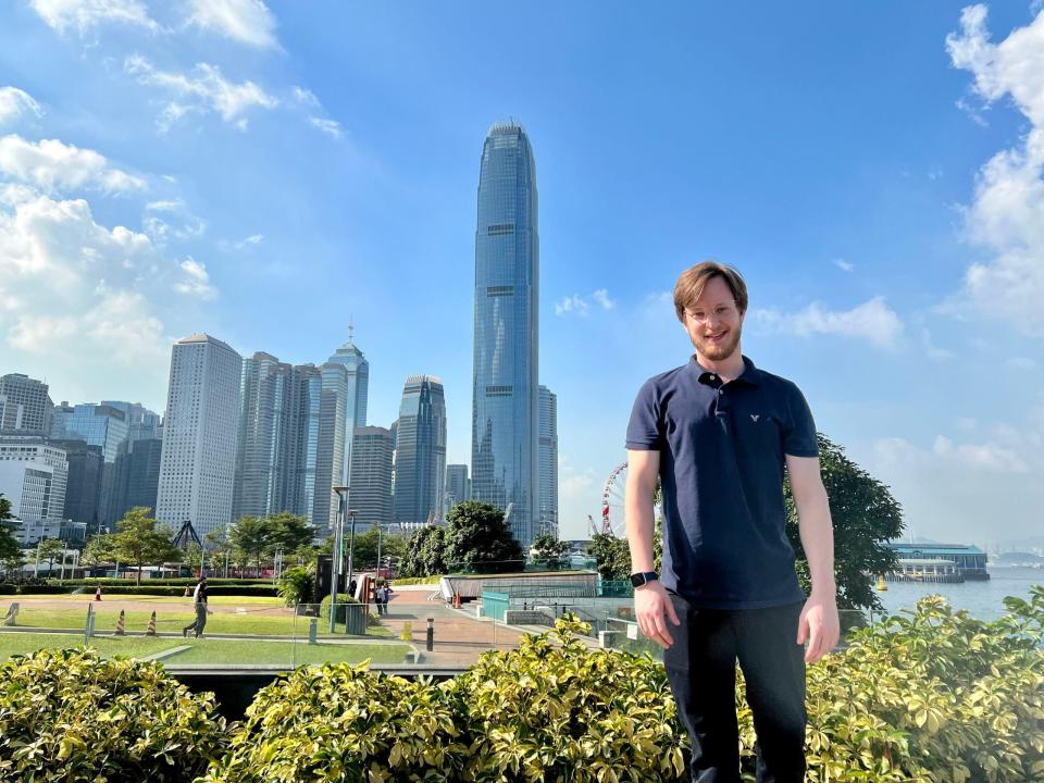 Jerome Barty-Taylor, 35, ist Inhaber eines privaten Bildungsunternehmens in Hongkong. - Copyright: Jerome Barty-Taylor