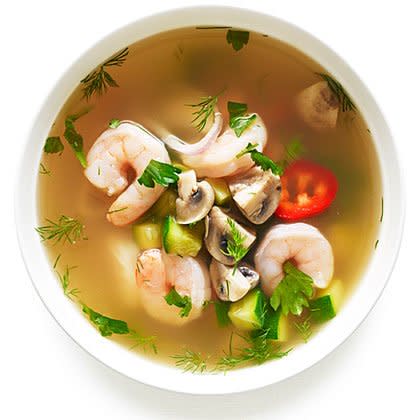 Hot and Sour Shrimp Soup