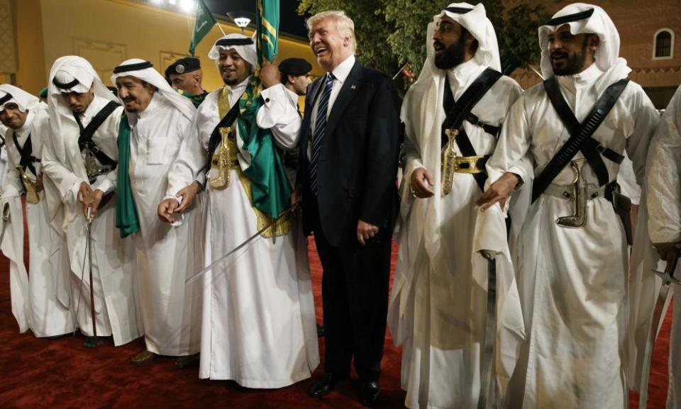 ‘By the end of his visit, it was clear that Trump had aligned US foreign policy with Saudi Arabia’s vision of the Middle East, which portrayed its rival Iran as the greatest threat.’