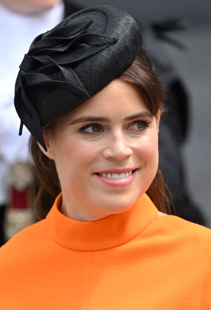 Princess Eugenie attends the National Service of Thanksgiving 