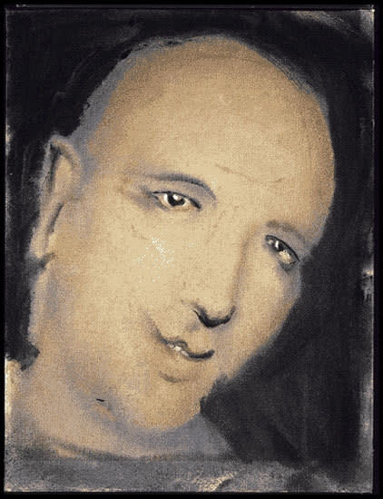 ‘D Head LV,’ portrait of Mike Garson, 1997 