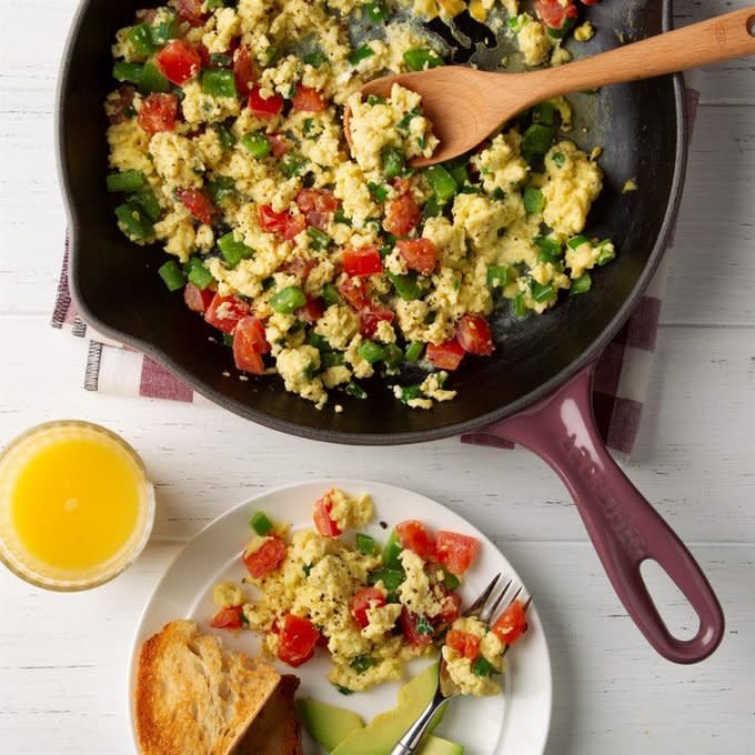 Vegetable Scrambled Eggs