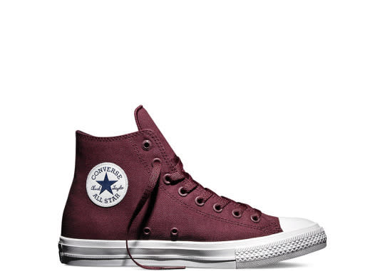 In maroon and with a super soft suede lining!