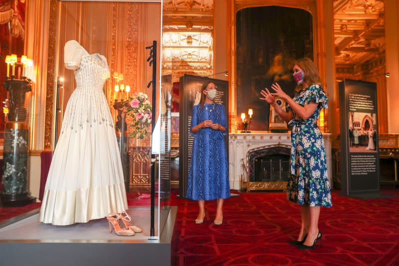 Princess Beatrice wedding dress ahead of it going on public display at Windsor Castle