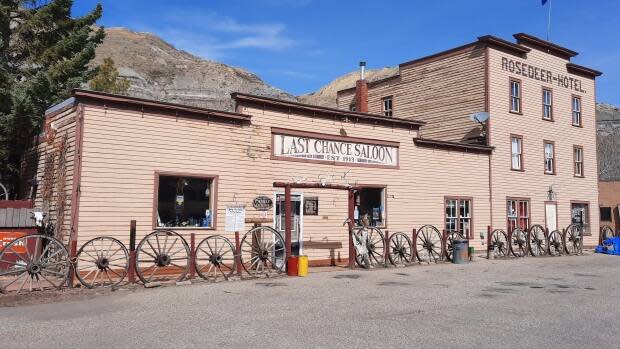 In the early 1900s, the community of Wayne had 2,500 residents, whose work was primarily related to 12 active coal mines in the area. The hotel and saloon were built 108 years ago. (Heather VanDyk/ReMax Now - image credit)