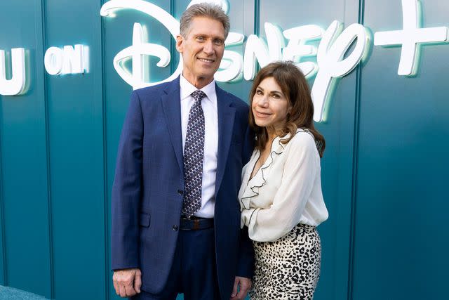 <p>Frank Micelotta/Disney via Getty Images</p> Gerry Turner and Theresa Nist pose for a photo at a Los Angeles cocktail reception