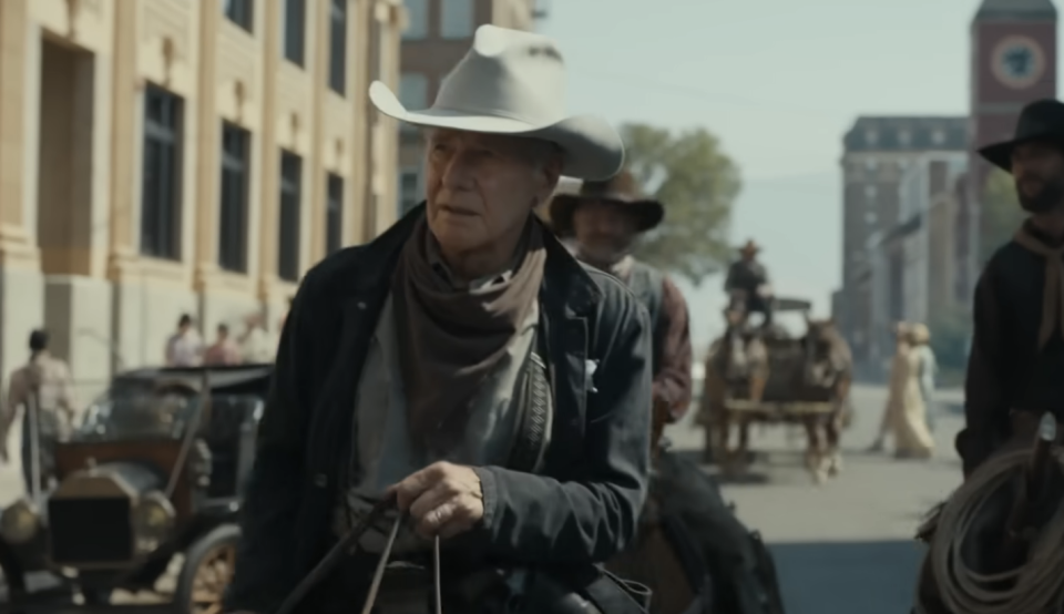 The latest Yellowstone spinoff follows a generation of the Dutton family in 1923, during a time of various hardships plagued with pandemics, drought, prohibition, and the Great Depression. Harrison Ford and Helen Mirren play patriarch and matriarch Jacob and Cara as they come up against every enemy — physical and metaphorical — that threatens their home.Starring: Helen Mirren, Harrison Ford, Sebastian Roché, Darren Mann, Michelle Randolph, James Badge Dale, Marley Shelton, Brian Geraghty, Aminah Nieves, Julia Schlaepfer, Brandon Sklenar, Robert Patrick, Jerome Flynn, and moreWhen it premieres: Dec. 18 on Paramount+Watch the trailer here.