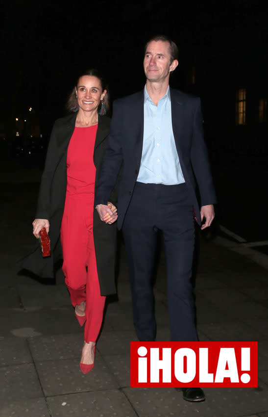 Pippa Middleton repite un conjunto rojo 