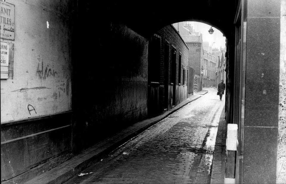 Gunthorpe Street, scene of Jack the Ripper's first kill (AP)