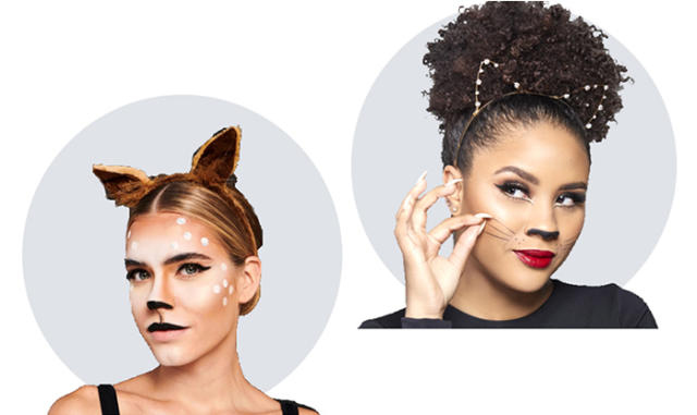 These 9 Halloween Makeup Looks Are SO Easy It's SCARY  Halloween makeup  easy, Deer costume, Deer halloween makeup