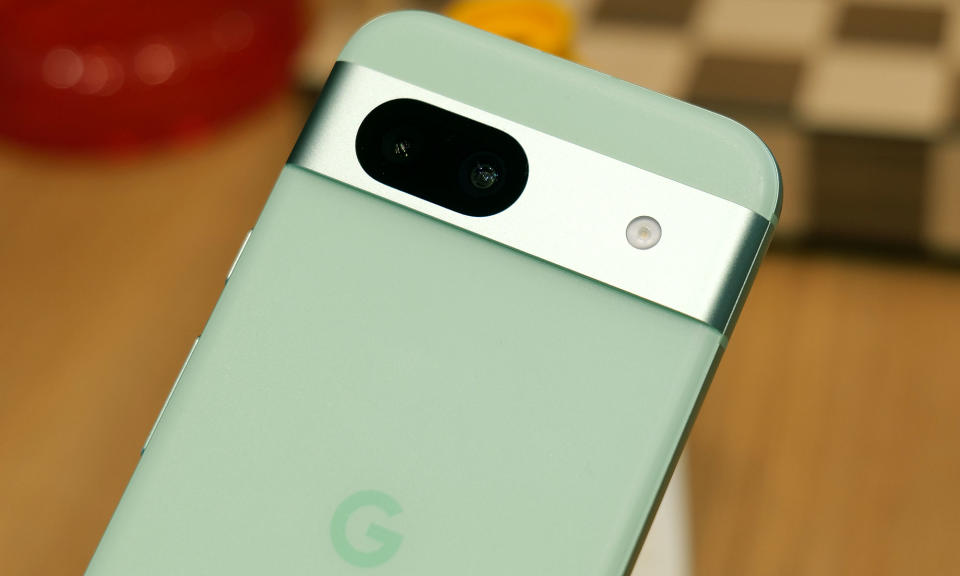 <p>The Pixel 8a features two rear cameras including a 64MP main cam and a 13MP ultra-wide cam.</p>
