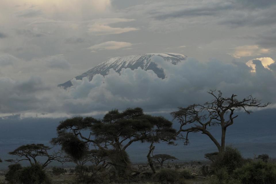 A file picture of Africa's highest mountain, Mount Kilimanjaro: AFP via Getty Images