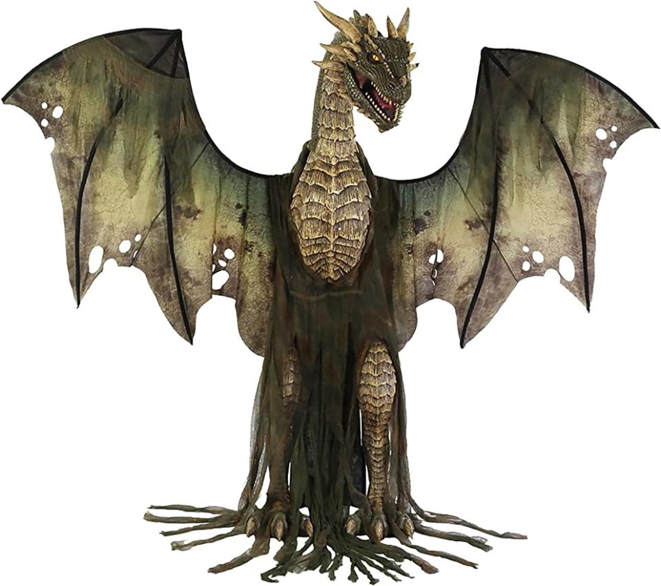 halloween animatronics seasonal visions morris costumes forest dragon