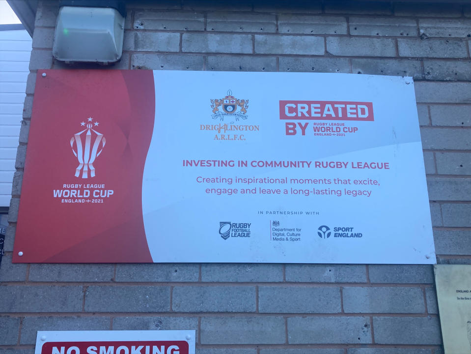Drighlington received a £145,000 grant from the programme, delivered in partnership with the Rugby Football League, (RFL), Sport England and Department for Culture, Media & Sport (DCMS)