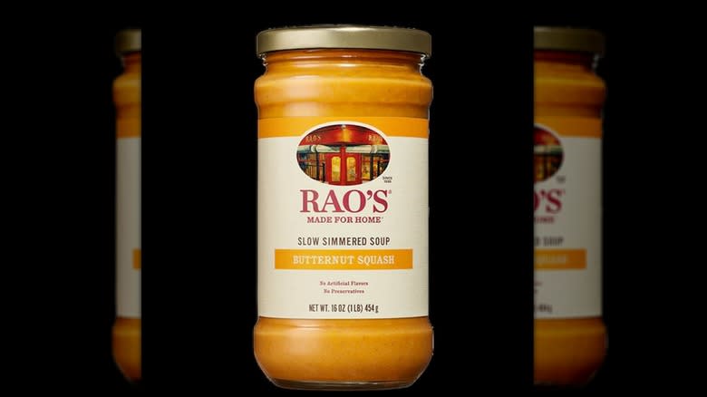 Jar of Rao's Butternut Squash soup