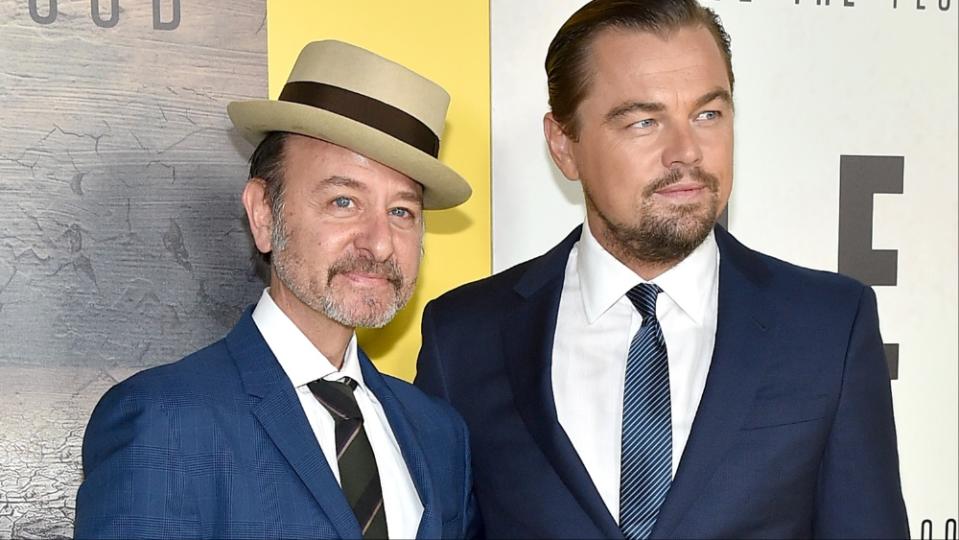 <span>Fisher Stevens and Leonardo DiCaprio attend the screening of National Geographic Channel’s “Before The Flood” on Oct. 24, 2016 in Los Angeles (Photo by Mike Windle/Getty Images)</span>