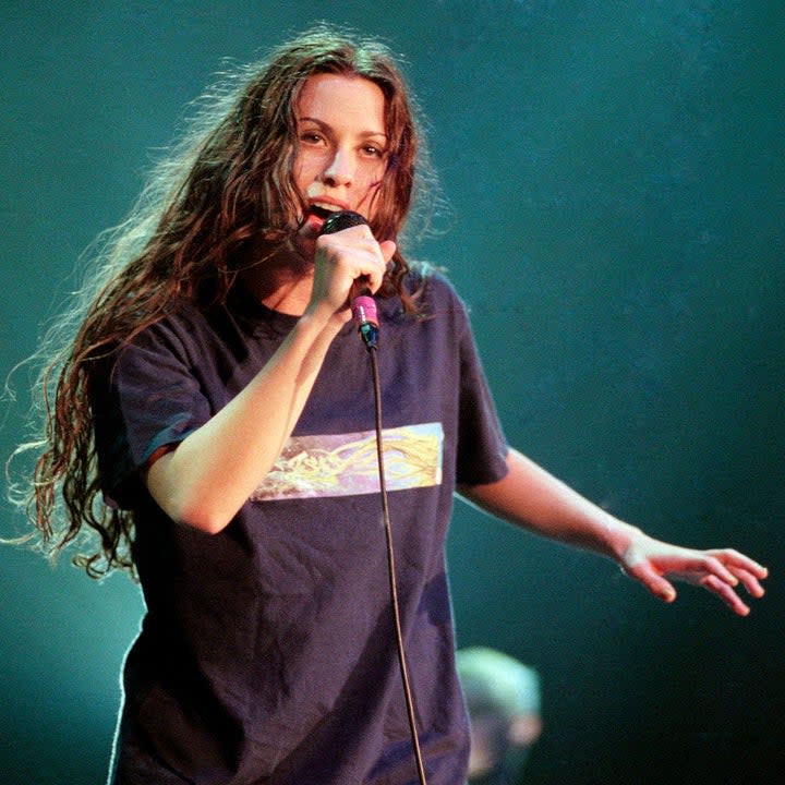 Alanis Morissette in the '90s