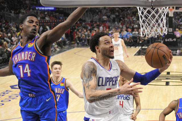 Clippers rout OKC 138-88 for 5th win in row, play-in awaits - The San Diego  Union-Tribune