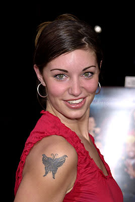 Bianca Kajlich at the Westwood premiere of Dimension's Scary Movie 2