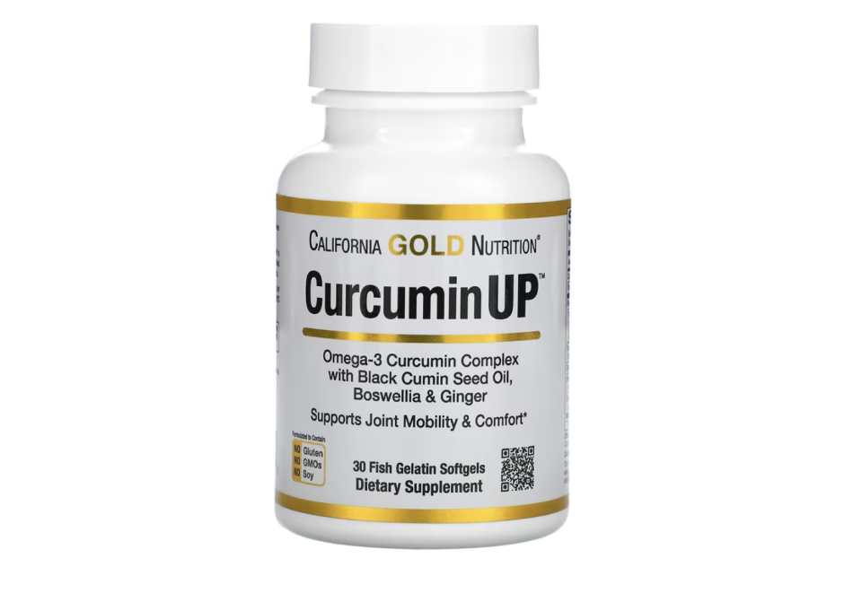 California Gold Nutrition, CurcuminUP, 30 Fish Gelatin Softgels. (PHOTO: iHerb)