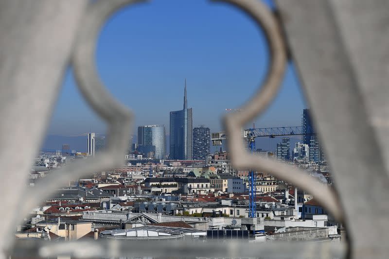 FILE PHOTO: Easing of COVID-19 restrictions in Milan