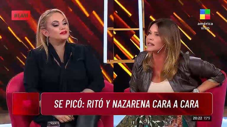 Las angelitas discutieron al inicio del programa por viejos resquemores