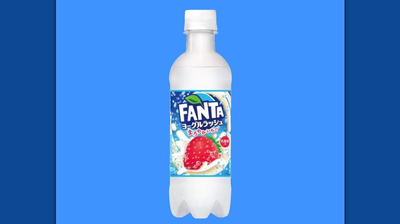 Fanta Yogurt Rush flavors