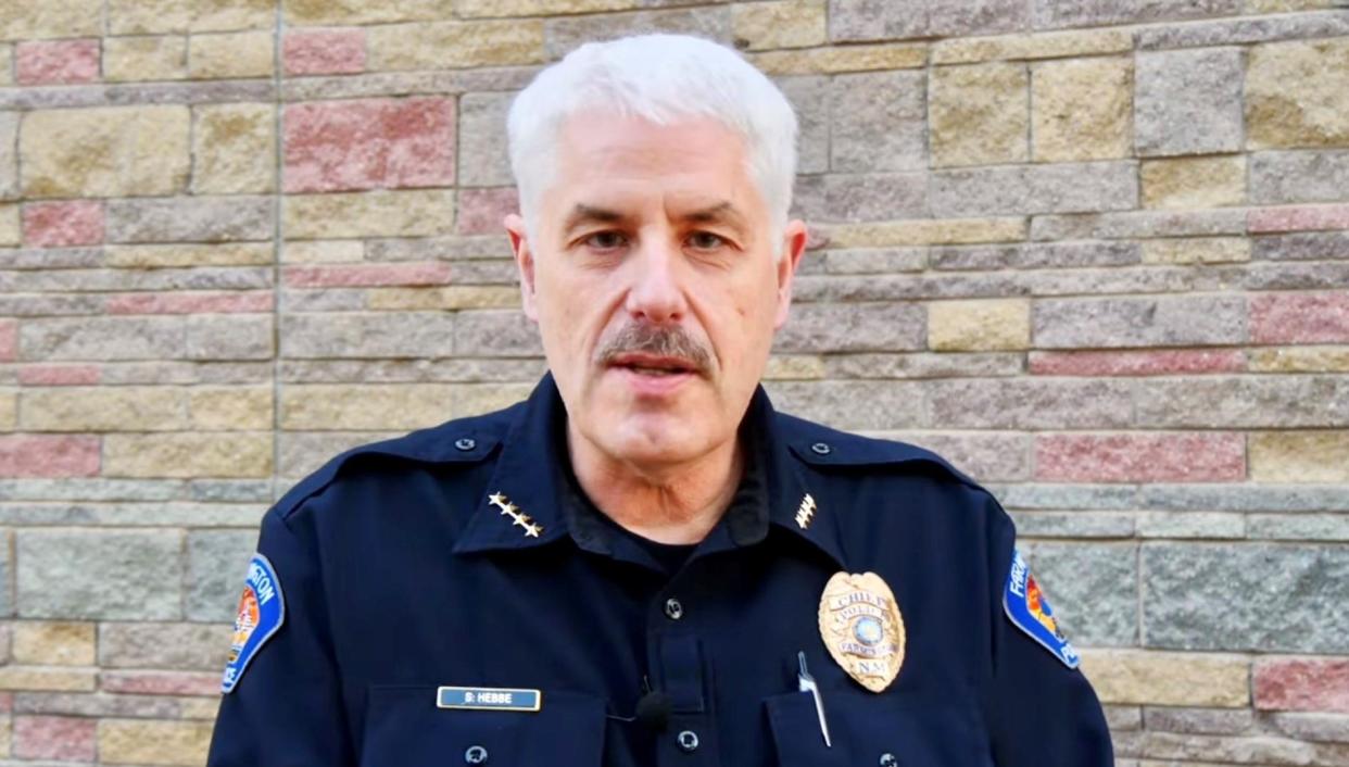 Farmington Police Chief Steve Hebbe