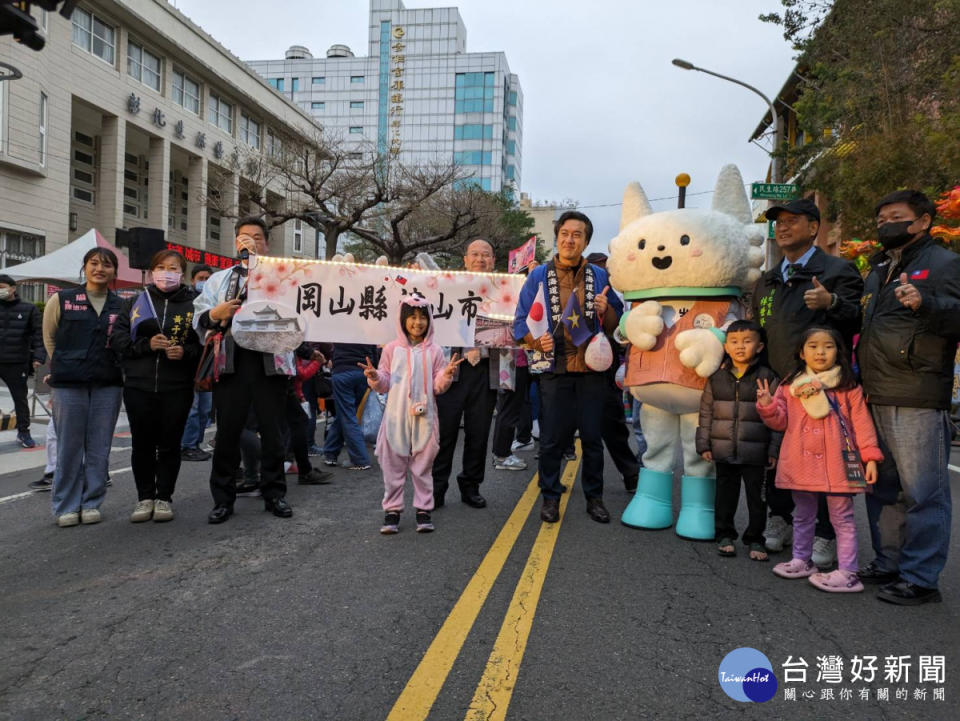 彰化古城踩街國際嘉年華，酷炫！圖／記者鄧富珍翻攝