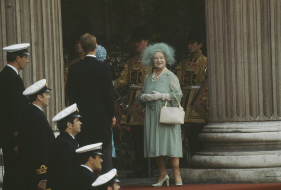 royal wedding hats The Queen Mother