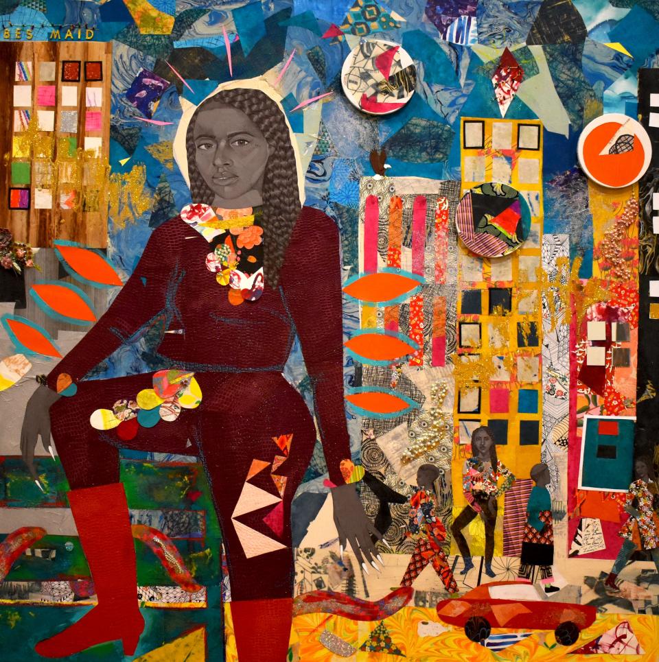 Jamea Richmond-Edwards, "Girl in Urban Oasis"