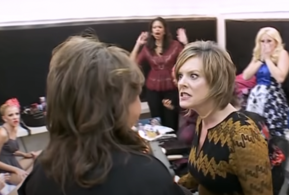 Screenshot from "Dance Moms"