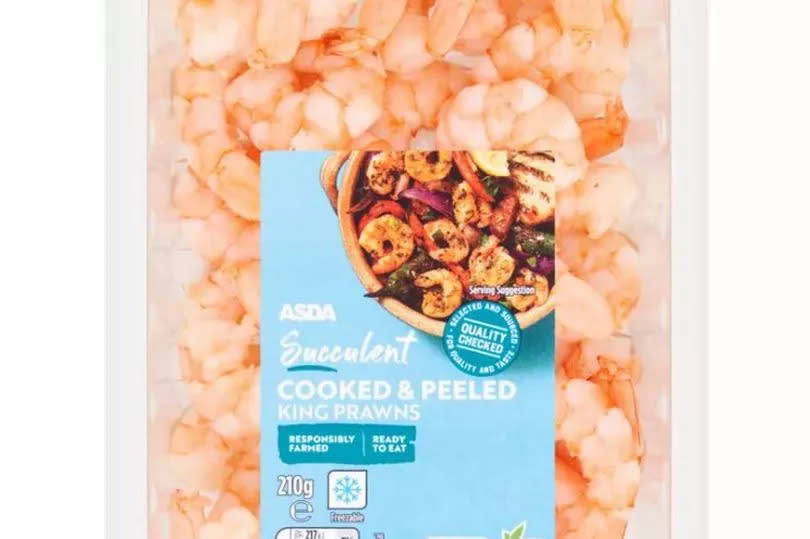 ASDA Succulent Cooked & Peeled King Prawns