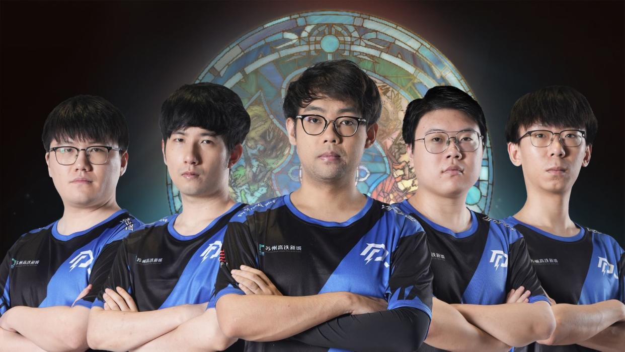 Azure Ray have earned a spot in Dota 2's The International 2023 after they defeated Xtreme Gaming, 3-1, in the grand finals of the tournament's Chinese regional qualifier. (Photos: Azure Ray, Valve Software)