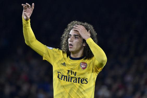 Guendouzi has been the most impressive of Arsenal’s midfield contingent (AP)