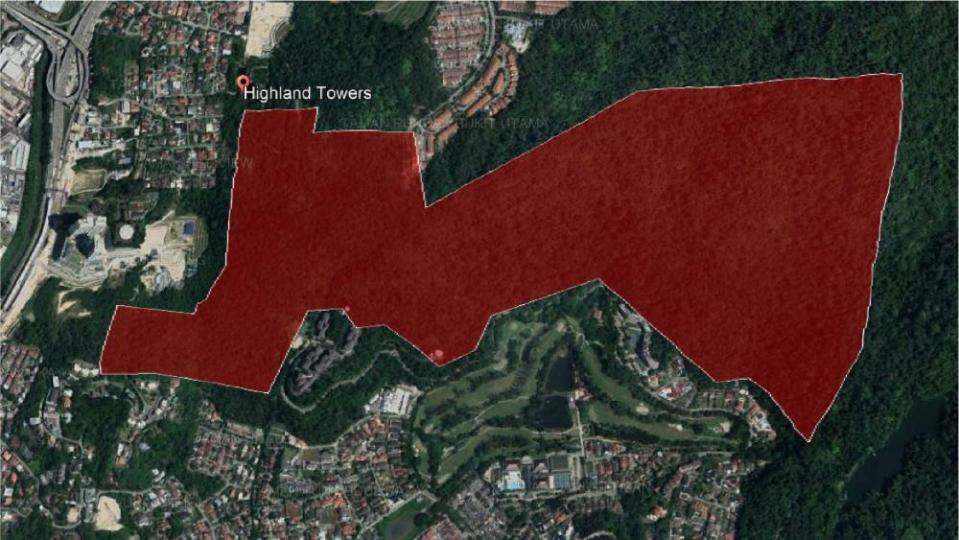 A satellite image of Rimba Disclosure Project. ― Picture courtesy of Rimba Disclosure Project