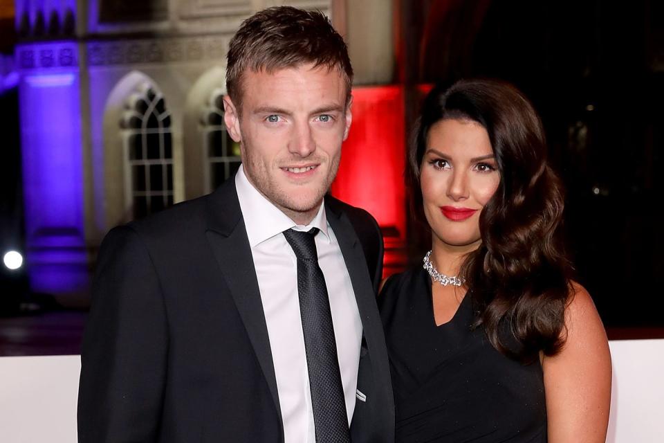 <p>Jamie and Rebekah Vardy</p> (Getty)