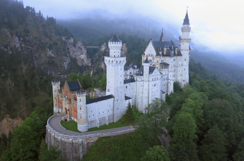 Neuschwanstein Castle stands is seen on June 11, 2015, near Hohenschwangau, Germany. / Credit: Sean Gallup/Getty