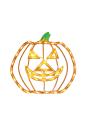 <p><strong>Impact Innovations</strong></p><p>amazon.com</p><p><strong>$18.25</strong></p><p>Look to this smirking pumpkin for inspiration when carving your own <a href="https://www.countryliving.com/diy-crafts/g279/pumpkin-carving-ideas/" rel="nofollow noopener" target="_blank" data-ylk="slk:jack-o’-lanterns;elm:context_link;itc:0;sec:content-canvas" class="link ">jack-o’-lanterns</a>.</p>