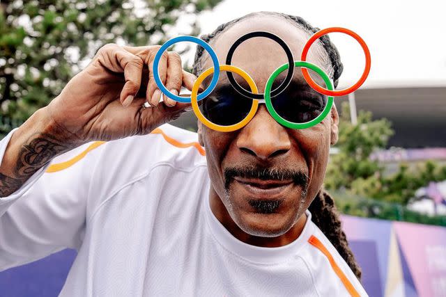 <p>Paris 2024/instagram </p> Snoop Dogg at the 2024 Summer Olympics in Paris