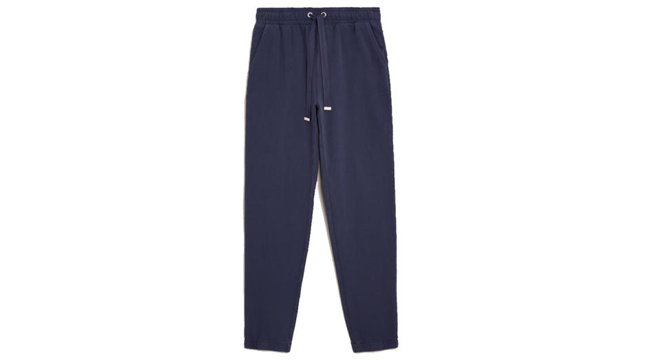 Cotton Tapered Ankle Grazer Joggers