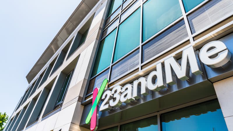 23andMe offices are pictured in Mountain View California on August 8, 2019.