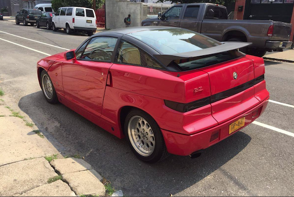Rare 1990 Alfa Romeo SZ comes up for sale 