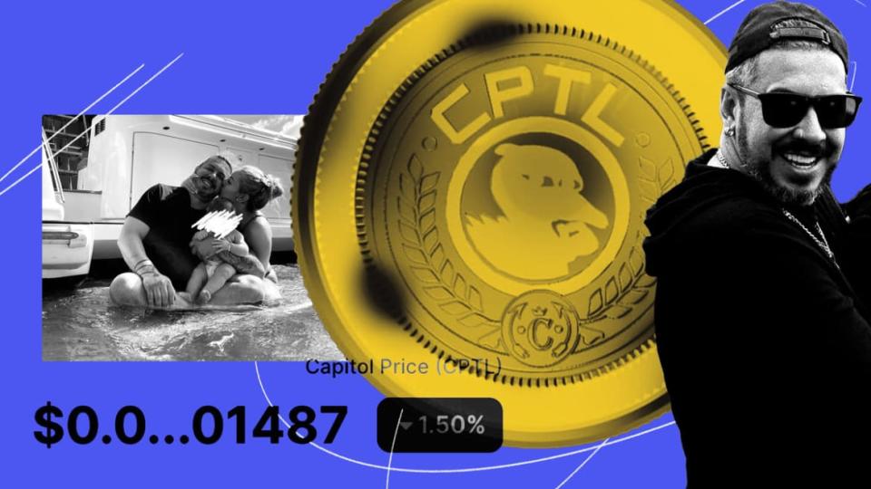 <div class="inline-image__caption"><p>Luiz “Junior” Capuci invented the cryptocurrency CAPTLCoin, which is now valued at less than a penny.</p></div> <div class="inline-image__credit">Photo Illustration by Luis G. Rendon/The Daily Beast/Getty/Facebook</div>